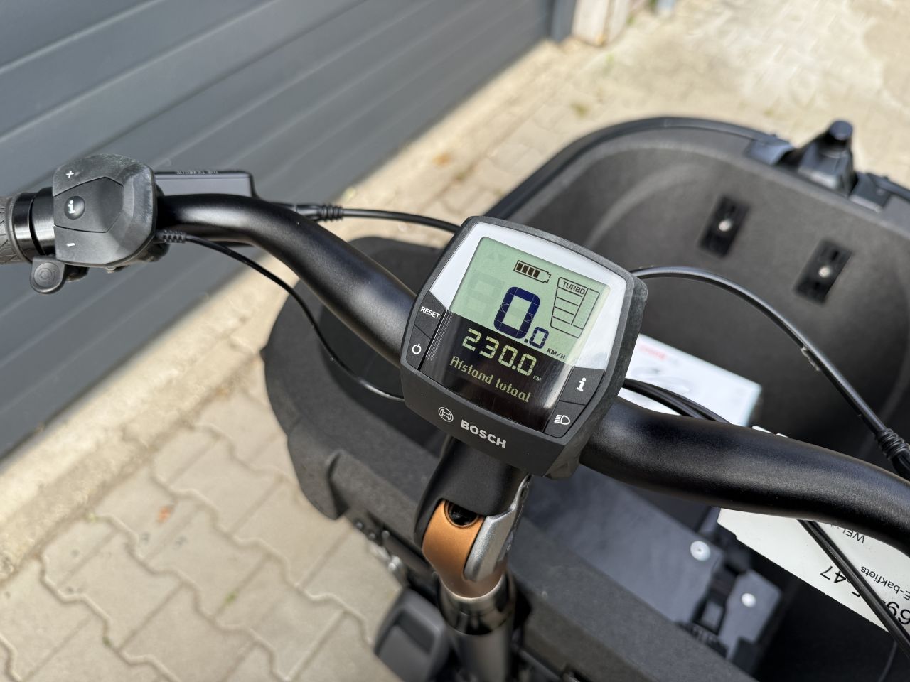 Carqon E-bakfiets Cruise E2 Cargo line (230km) incl. btw en fact