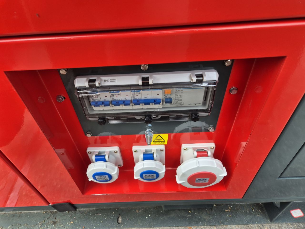 ASHITA AG3-70 diesel aggregaat 70 kva