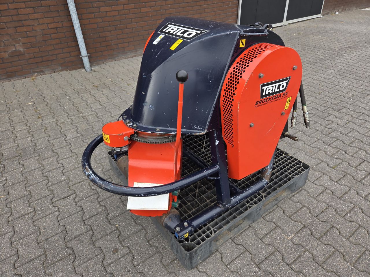 Bladblazer Trilo Hydraulische Aangedreven