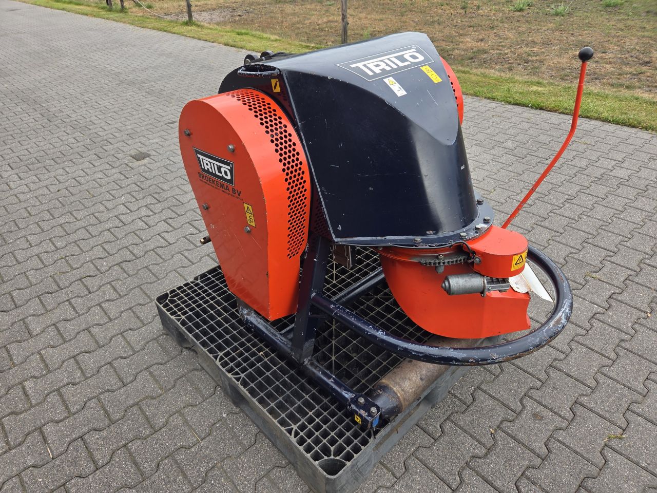 Bladblazer Trilo Hydraulische Aangedreven