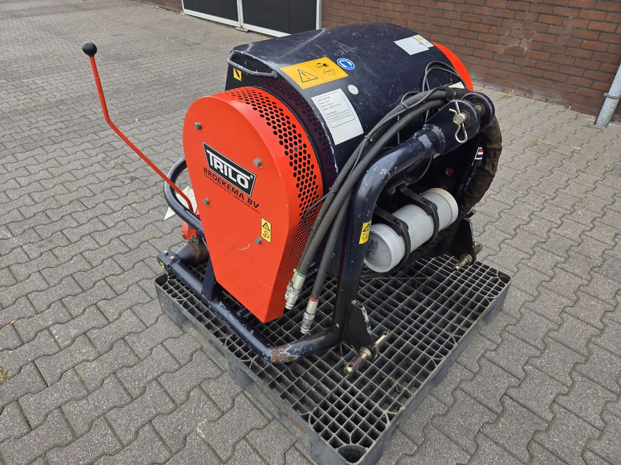 Bladblazer Trilo Hydraulische Aangedreven