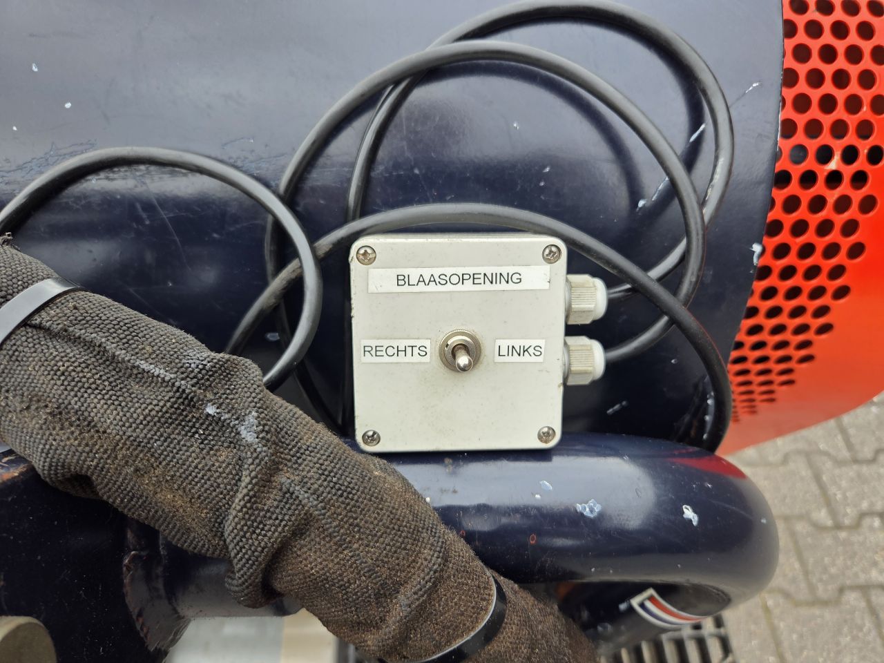 Bladblazer Trilo Hydraulische Aangedreven