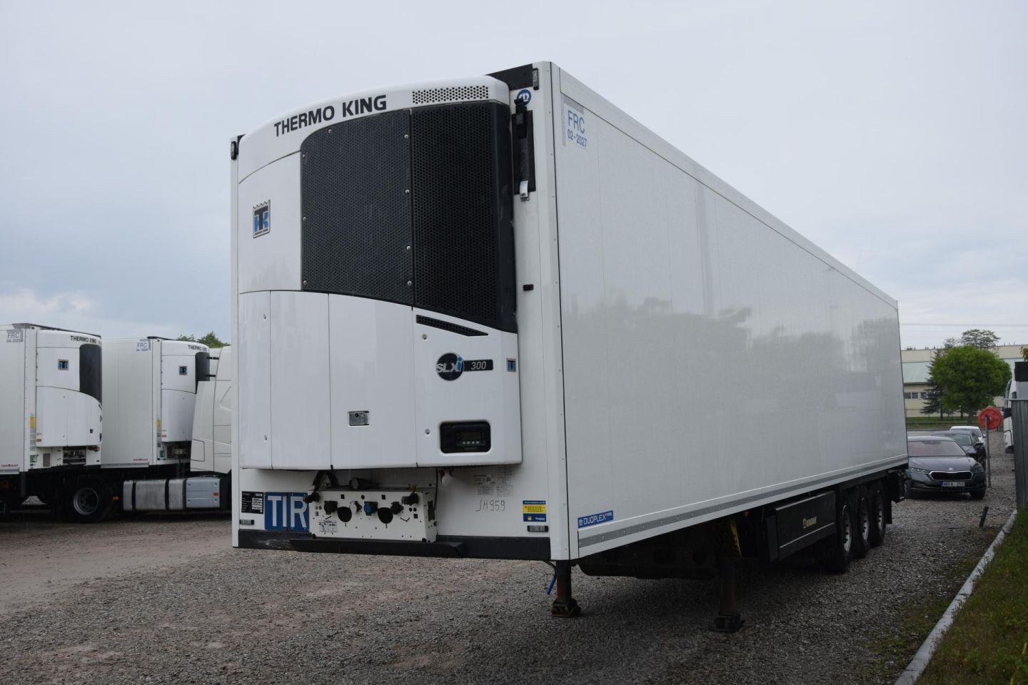 Krone SDR Double Deck Cool Liner FP45 ThermoKing SLXi 300 Lifting Axle