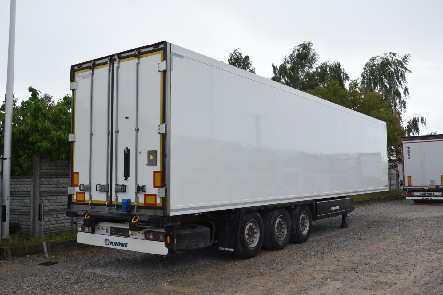 Krone SDR Double Deck Cool Liner FP45 ThermoKing SLXi 300 Lifting Axle