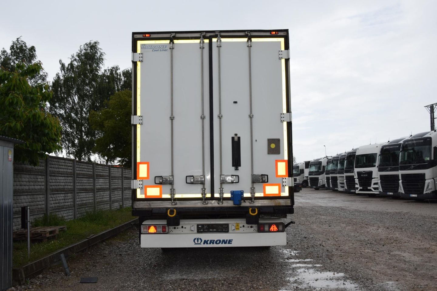 Krone SDR Double Deck Cool Liner FP45 ThermoKing SLXi 300 Lifting Axle