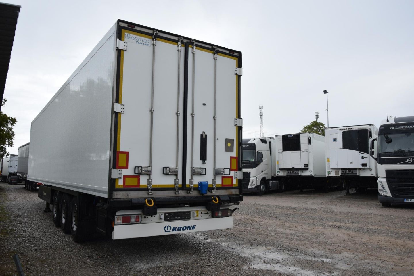 Krone SDR Double Deck Cool Liner FP45 ThermoKing SLXi 300 Lifting Axle