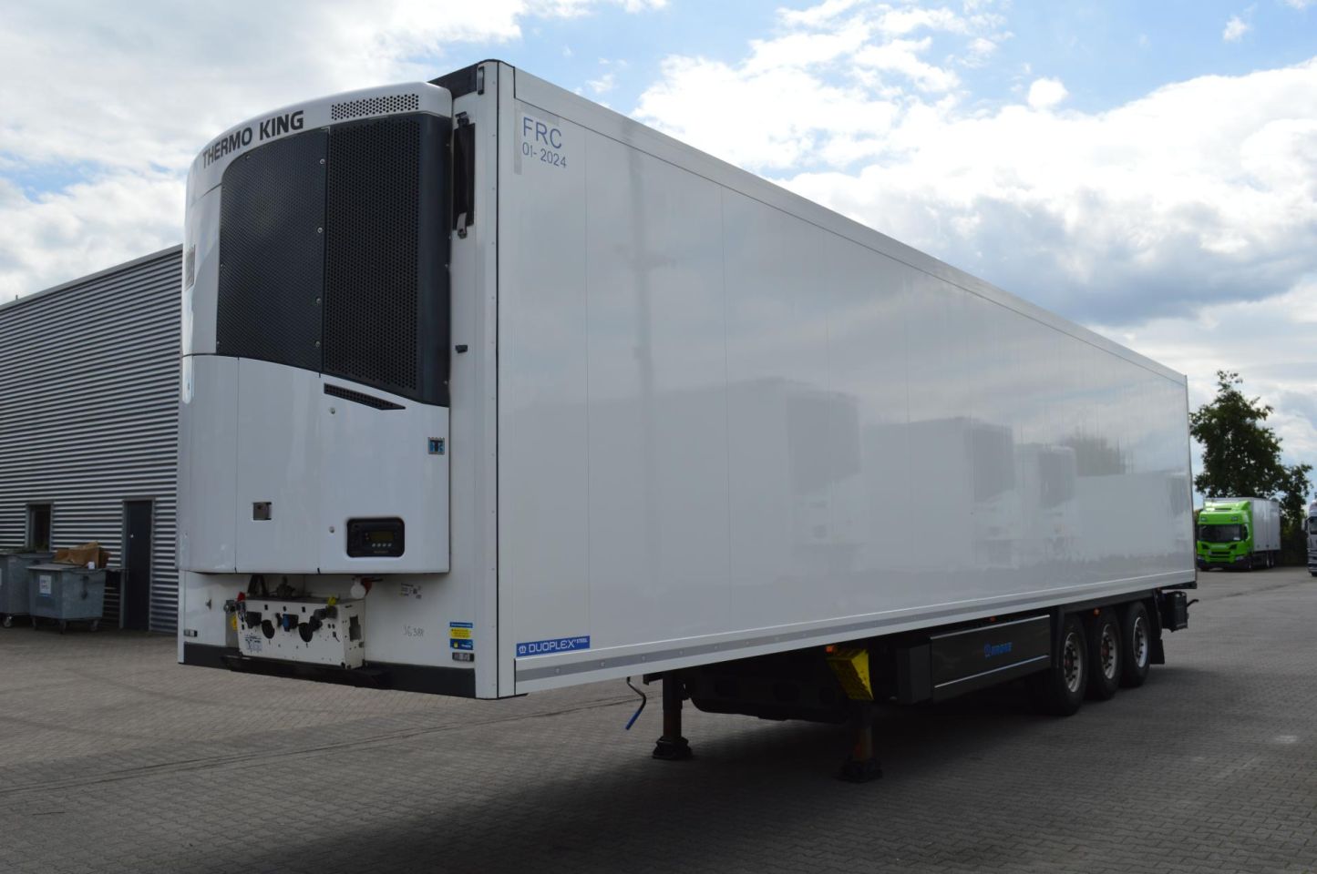 Krone SDR Double Deck Cool Liner FP45 ThermoKing SLXi 300 Lifting Axle