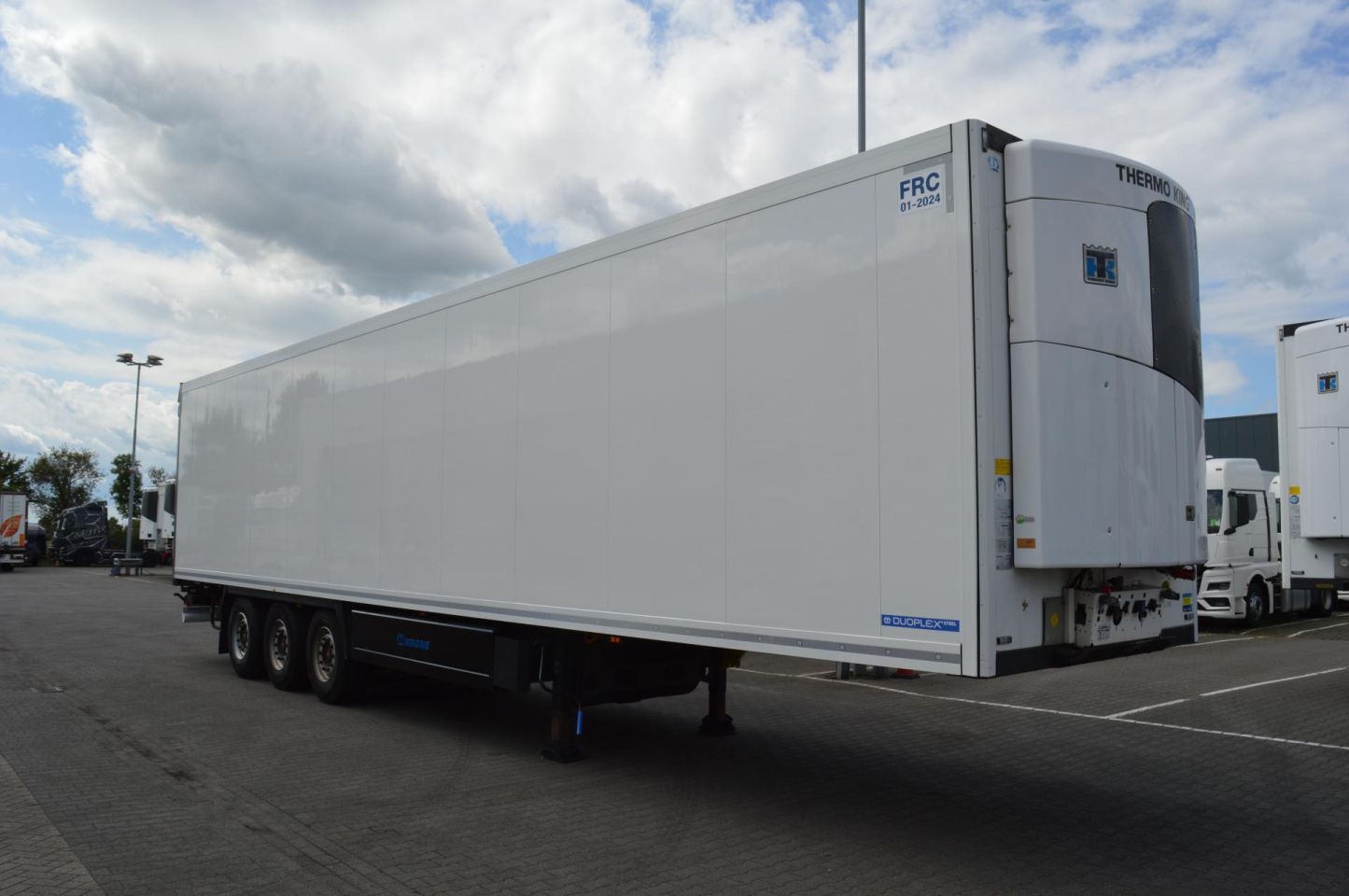 Krone SDR Double Deck Cool Liner FP45 ThermoKing SLXi 300 Lifting Axle