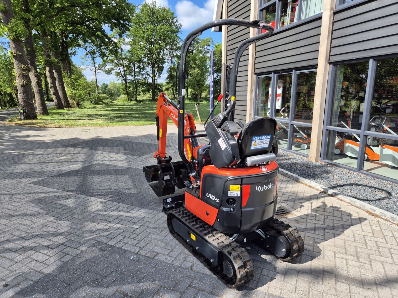 Kubota U10-5 minigraver 1200 kgs