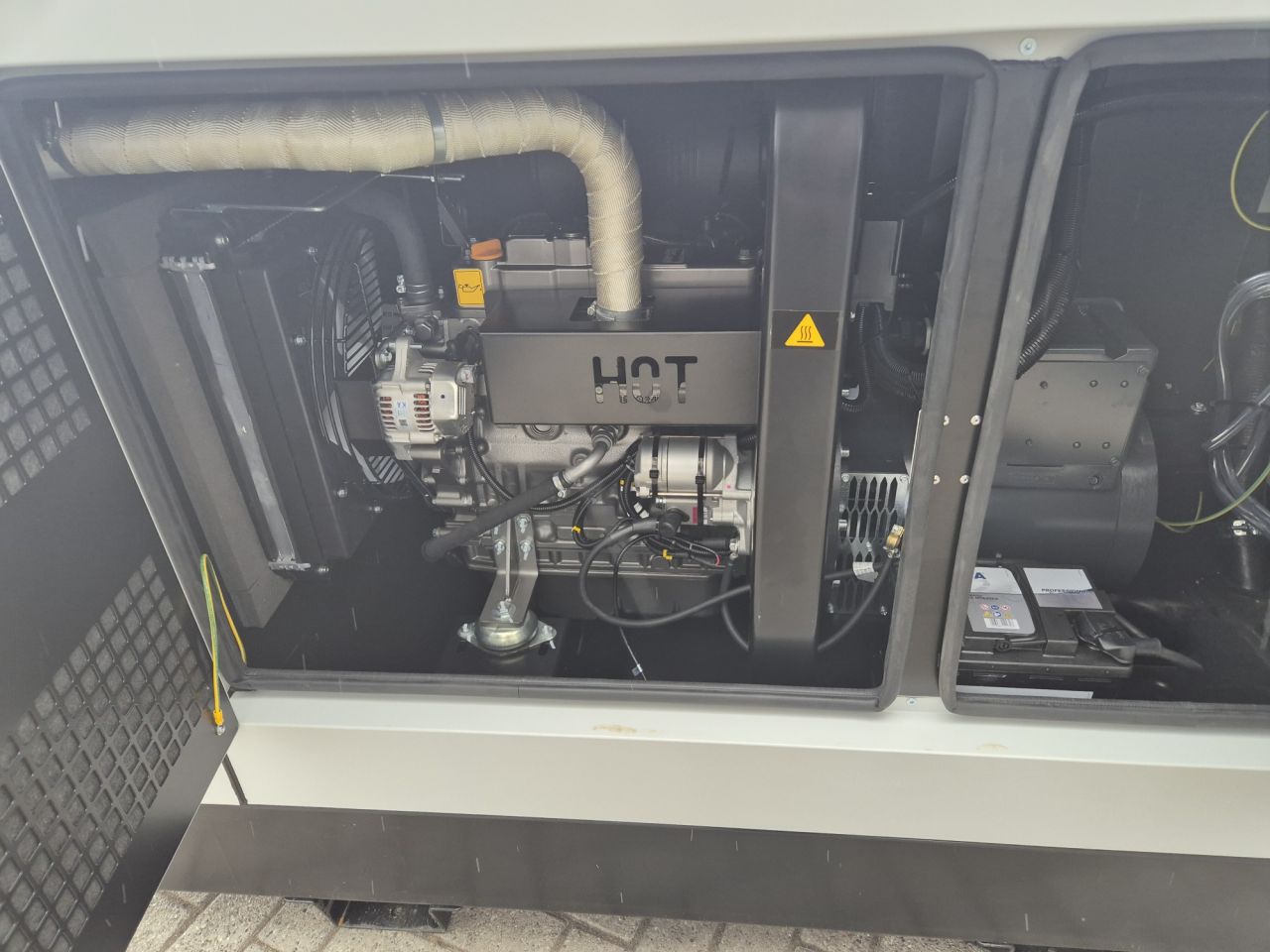 BRINKMAN & NIEMEIJER 17.5 KVA dieselaggregaat