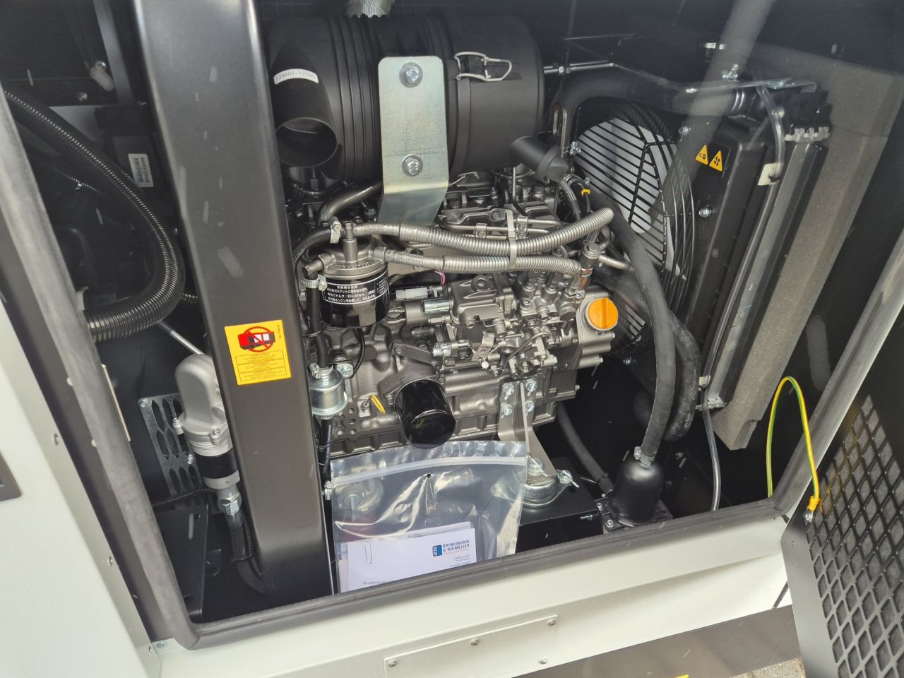 BRINKMAN & NIEMEIJER 17.5 KVA dieselaggregaat