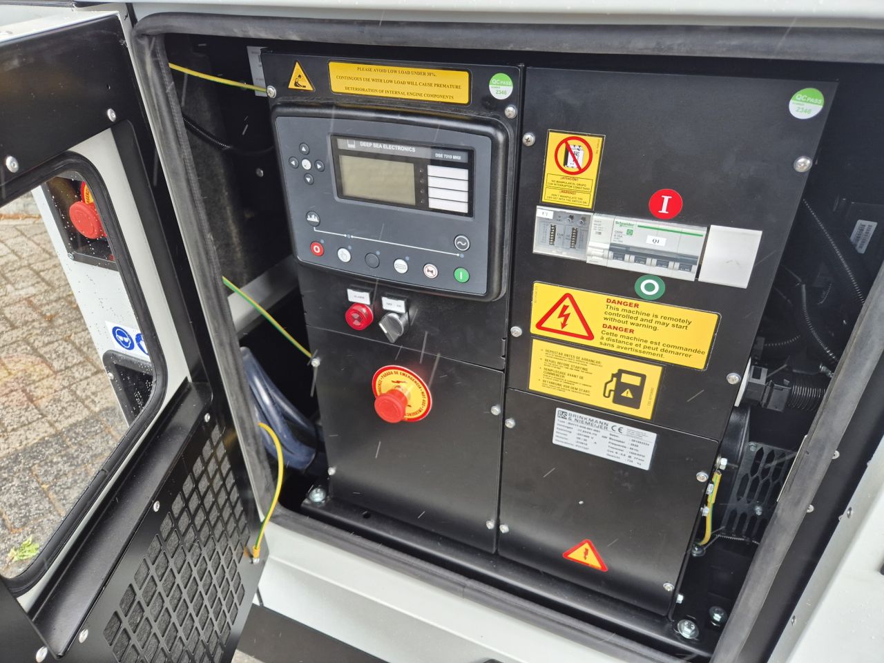 BRINKMAN & NIEMEIJER 17.5 KVA dieselaggregaat
