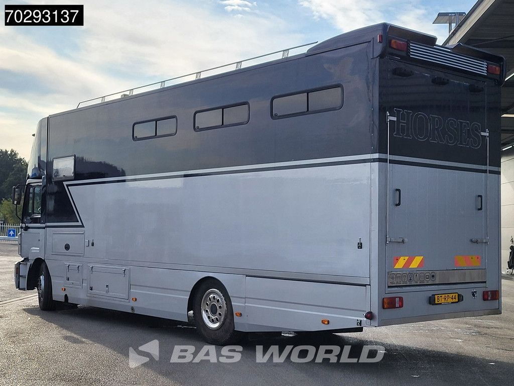 MAN FL 4X2 NL-Horsetruck 6 Horses with Living Pferdentransport Manual Euro 2
