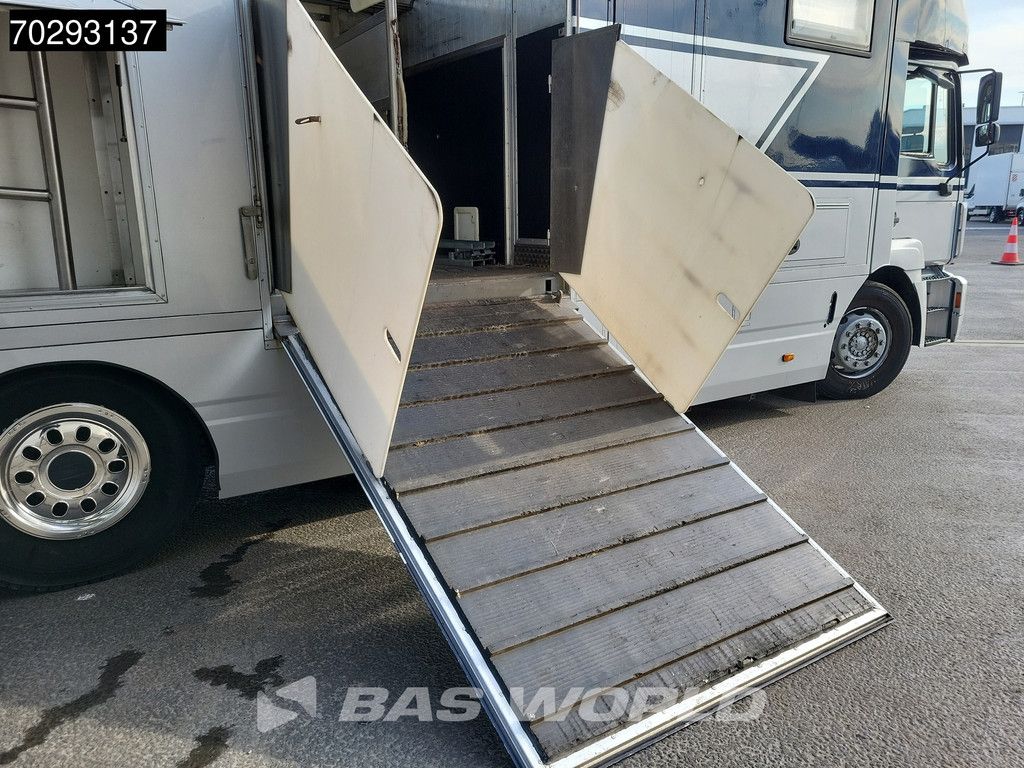 MAN FL 4X2 NL-Horsetruck 6 Horses with Living Pferdentransport Manual Euro 2
