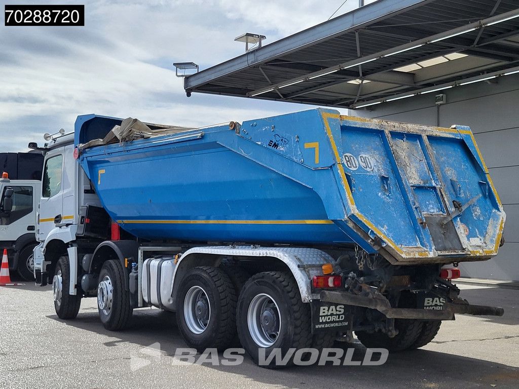 Mercedes Arocs 3246 8X4 18m3 Marrel tipper Retarder Steelsuspension Automatic Navi