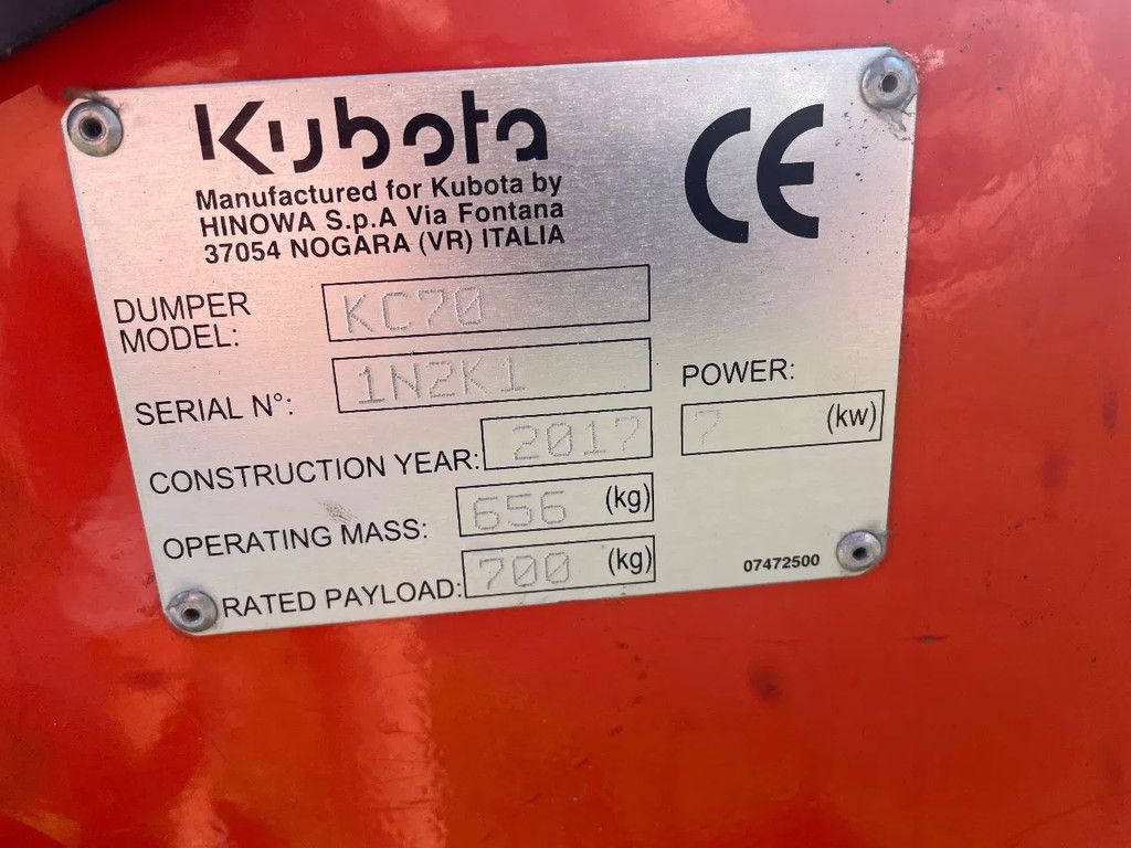 Kubota KC70