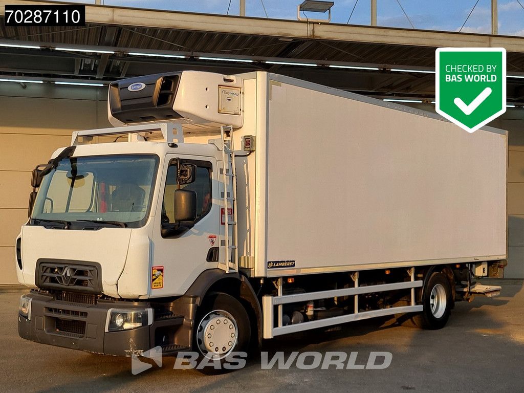 Renault D 280 4X2 Carrier Supra 1250Mt Lamberet box 1500kg Ladebordwand Automatic Euro 6