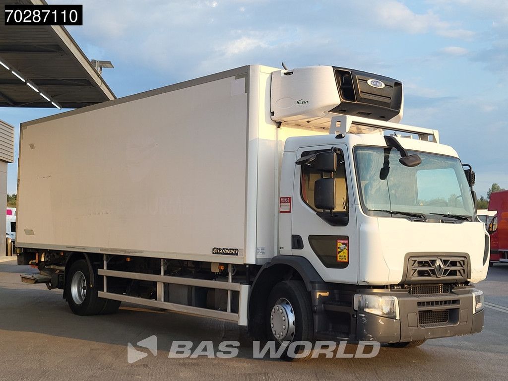 Renault D 280 4X2 Carrier Supra 1250Mt Lamberet box 1500kg Ladebordwand Automatic Euro 6