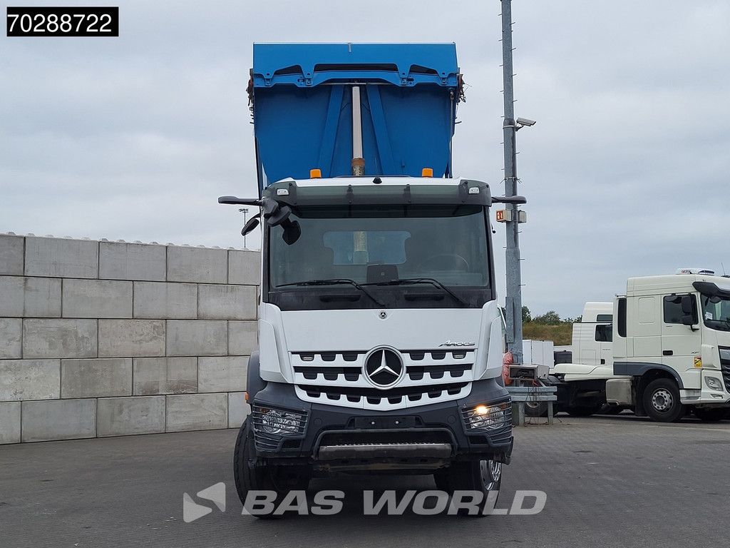 Mercedes Arocs 3243 8X4 19m3 Benne Tipper Steel suspension Automatic Big-Axle Navi Euro 6