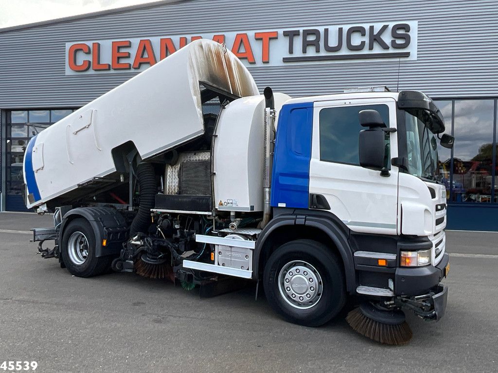 Scania P 340 Koks 7m³ Wegdekreiniger