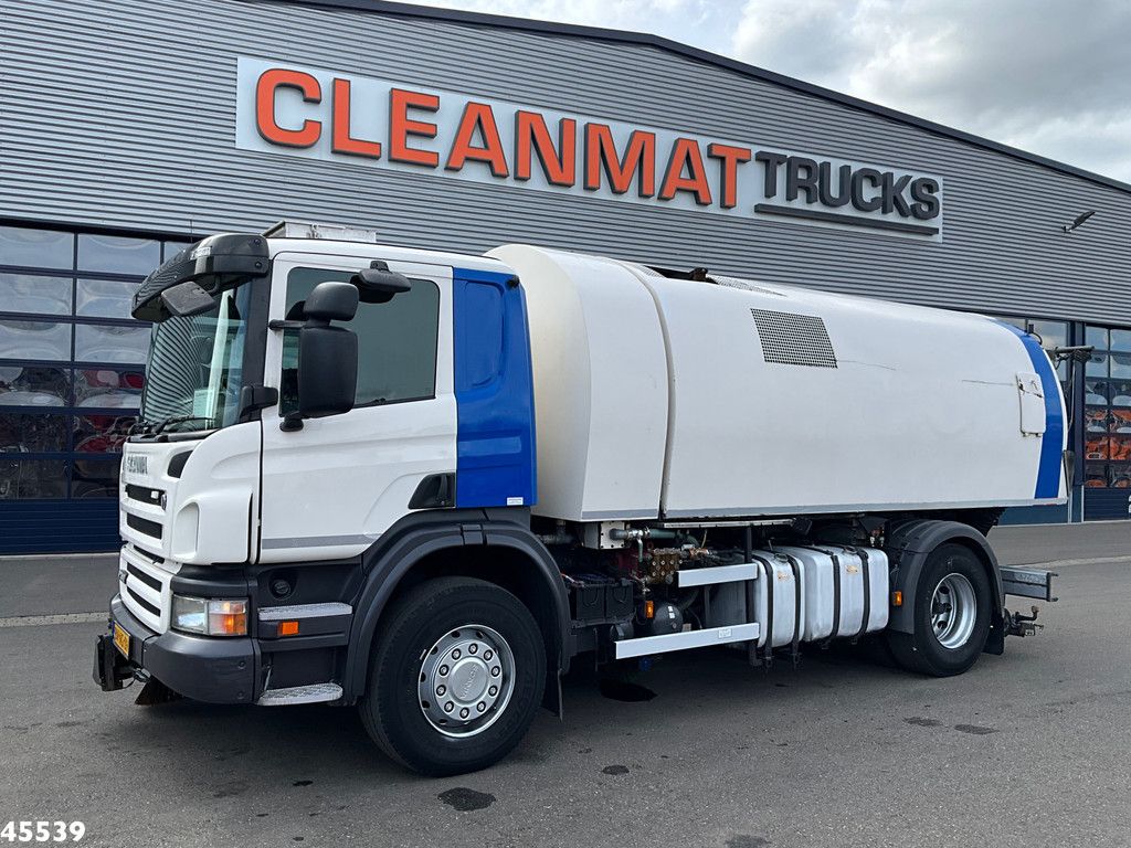 Scania P 340 Koks 7m³ Wegdekreiniger