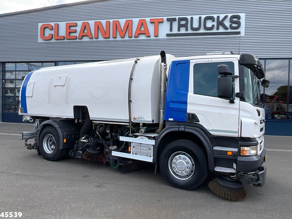 Scania P 340 Koks 7m³ Wegdekreiniger