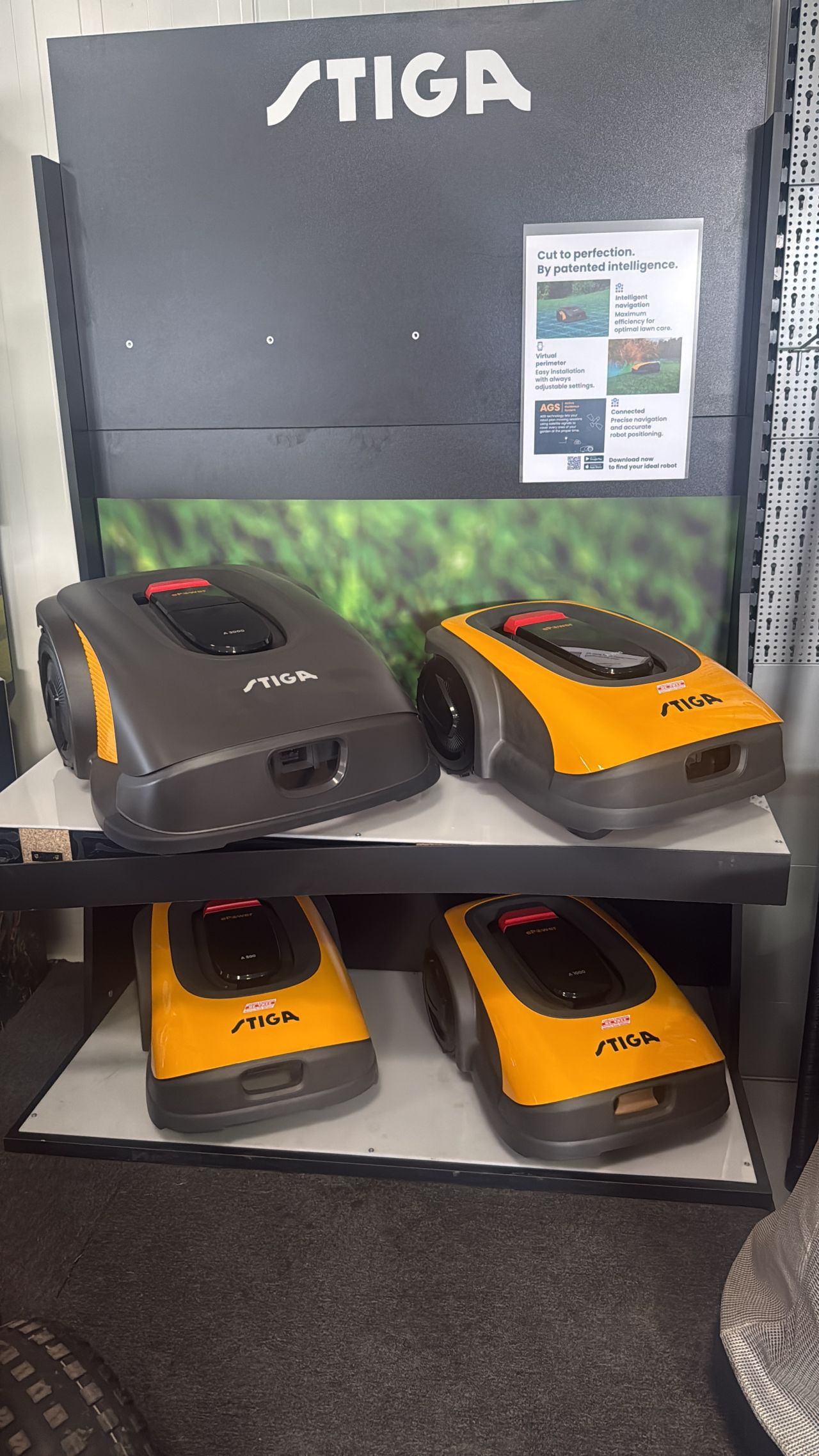 Stiga a500 gps robotmaaier + cashback !