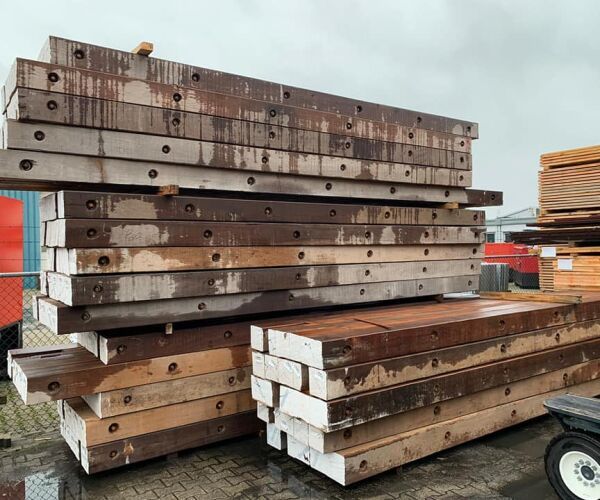 Draglineschotten diverse schotten, lengtes tot 12 meter.