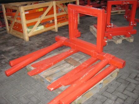 Combi balendrager en palletvork pallet fork