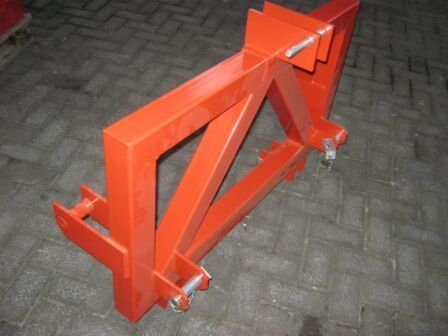Verloop 3 punt- Euro fork positioner