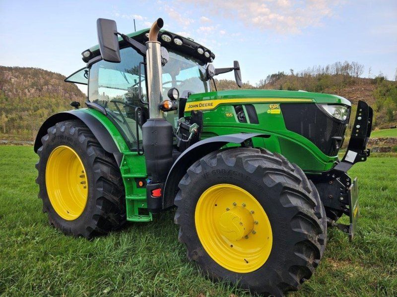 John Deere 6R155 SOLGT til NORGE. Kun 750 timer. Klar til GPS og Frontlæsse