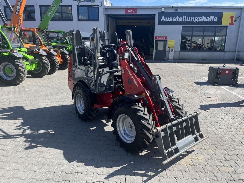 Weidemann 1160 mit Klappdach unter 2,0m, Euro nahme