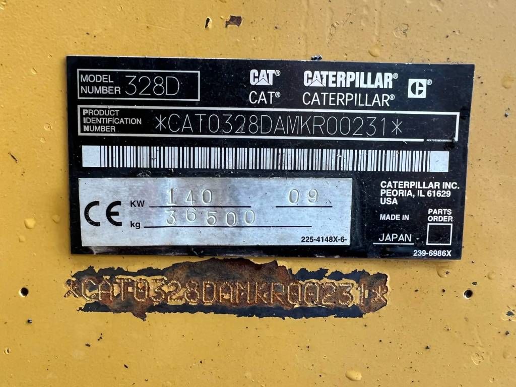 CAT 328D LCR