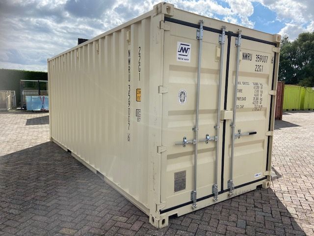 20ft container nieuw , kleur grijs