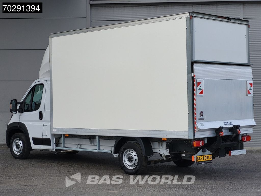 Fiat Ducato 160PK Laadklep Bakwagen Airco Cruise Camera Uconnect-display D'Hollandia Euro6 Meubelbak Koffer 21m3 Airco Cruise control