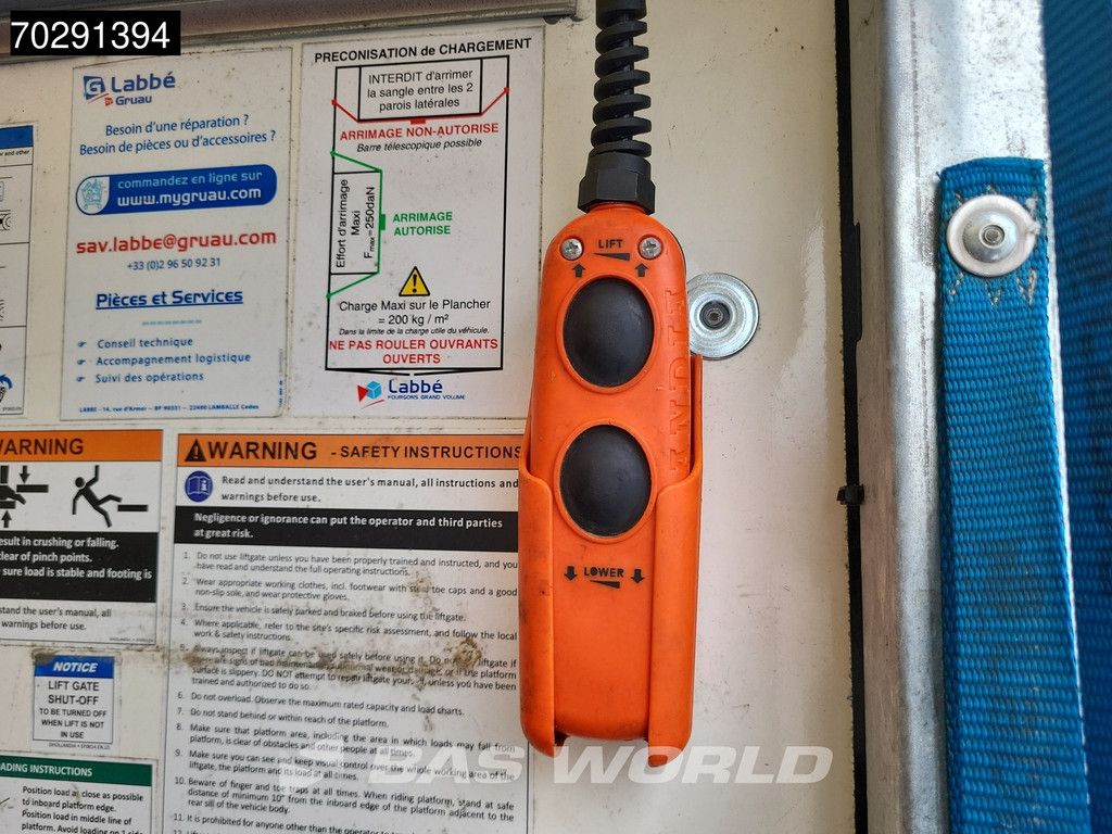 Fiat Ducato 160PK Laadklep Bakwagen Airco Cruise Camera Uconnect-display D'Hollandia Euro6 Meubelbak Koffer 21m3 Airco Cruise control