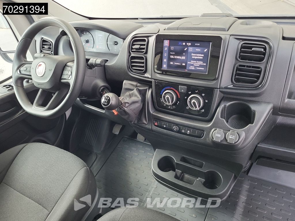 Fiat Ducato 160PK Laadklep Bakwagen Airco Cruise Camera Uconnect-display D'Hollandia Euro6 Meubelbak Koffer 21m3 Airco Cruise control