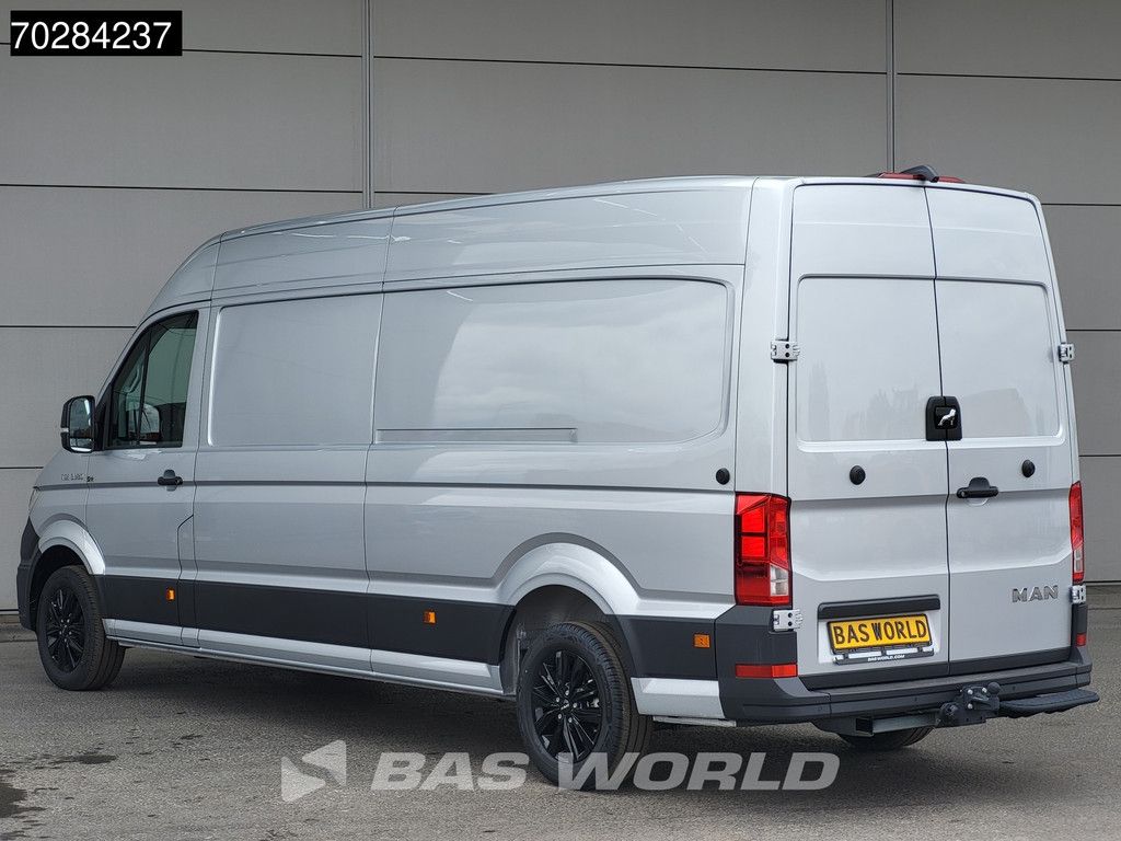 MAN TGE 3.180 Automaat 2025 Facelift L4H3 Trekhaak LED ACC Navi Airco Camera Parkeersensoren Euro6 L3H2 15m3 Airco Trekhaak