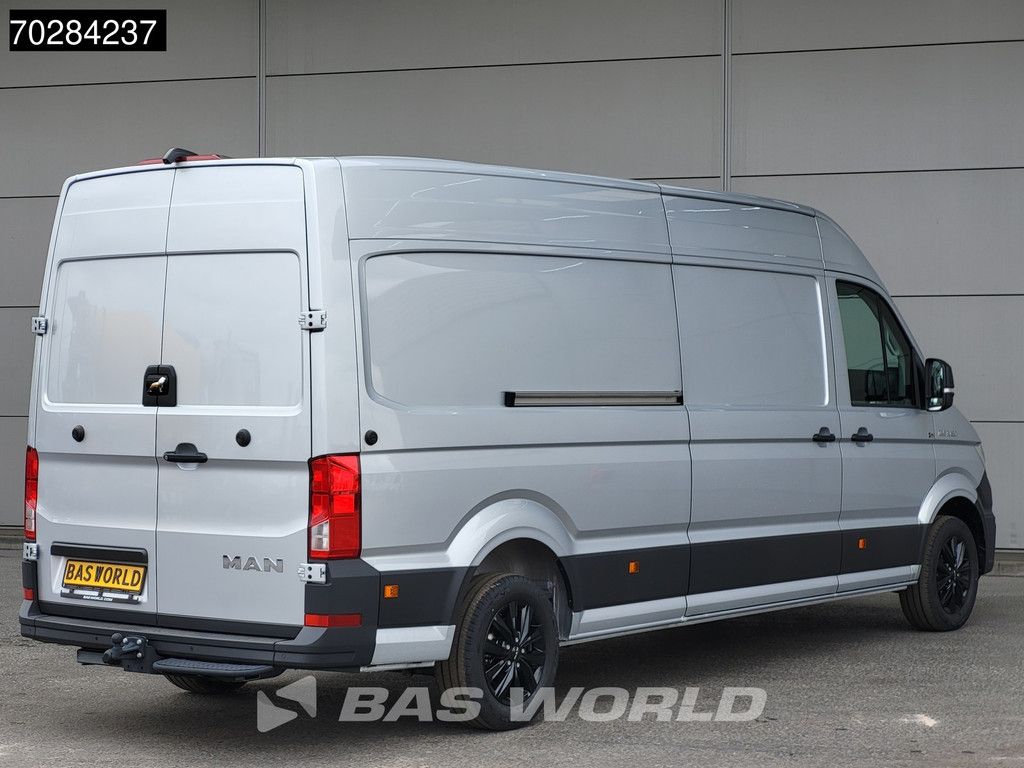MAN TGE 3.180 Automaat 2025 Facelift L4H3 Trekhaak LED ACC Navi Airco Camera Parkeersensoren Euro6 L3H2 15m3 Airco Trekhaak