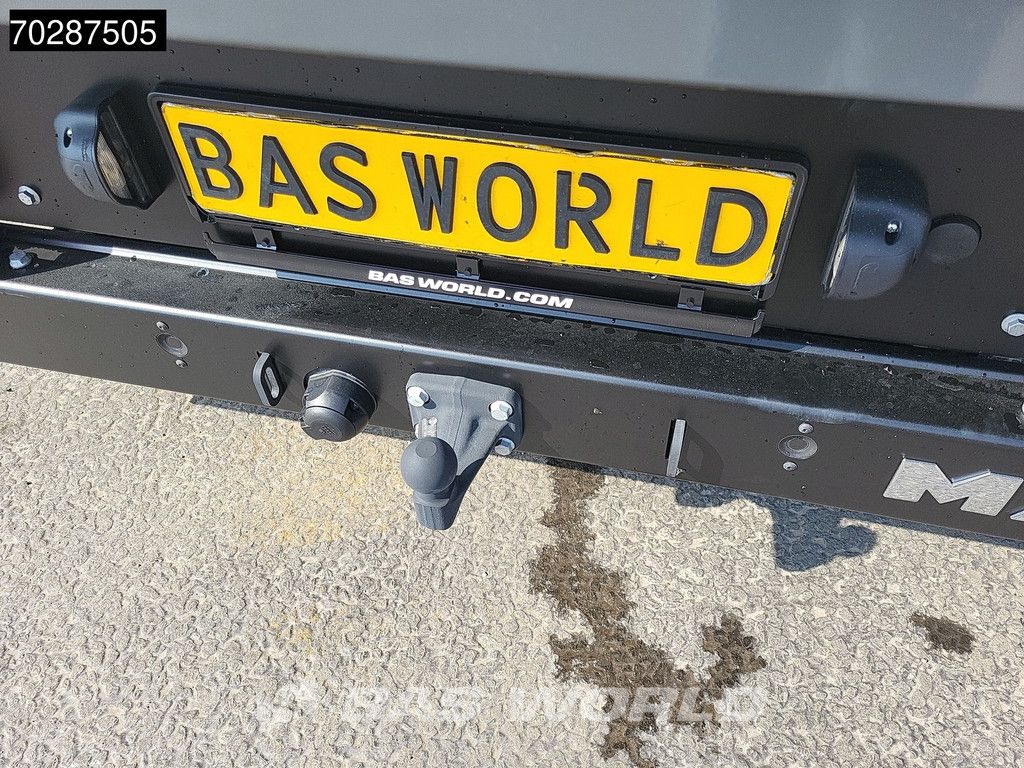 MAN TGE 3.180 Driezijdige Kipper Automaat Dubbel Cabine 2025 Facelift 180PK Trekhaak LED Navi ACC Airco Cruise Euro6 Kipper Tippe Benne Kieper DC Doka Mixto 3m3 Airco Trekhaak Cruise control