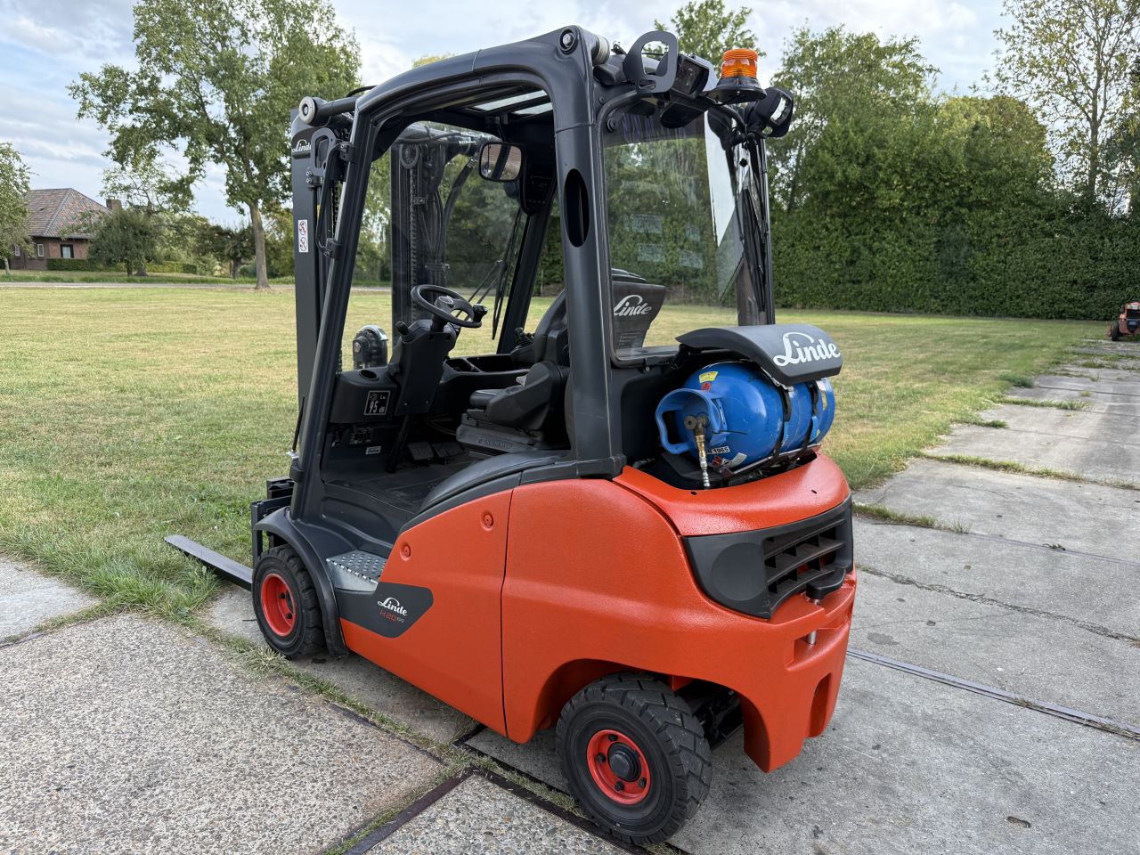 Linde H20T triplex containermast freelift sideshift BJ2019