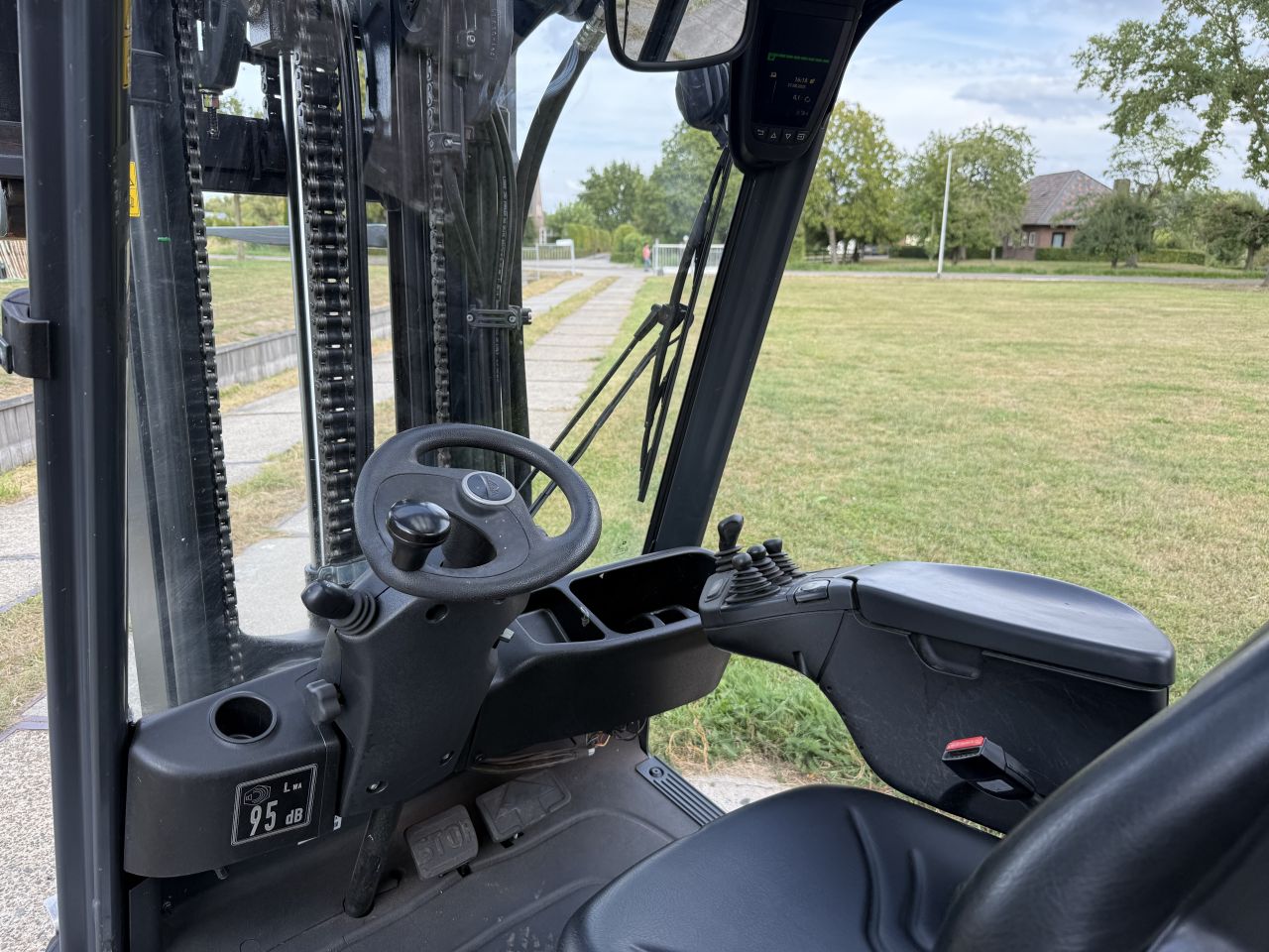 Linde H20T triplex containermast freelift sideshift BJ2019