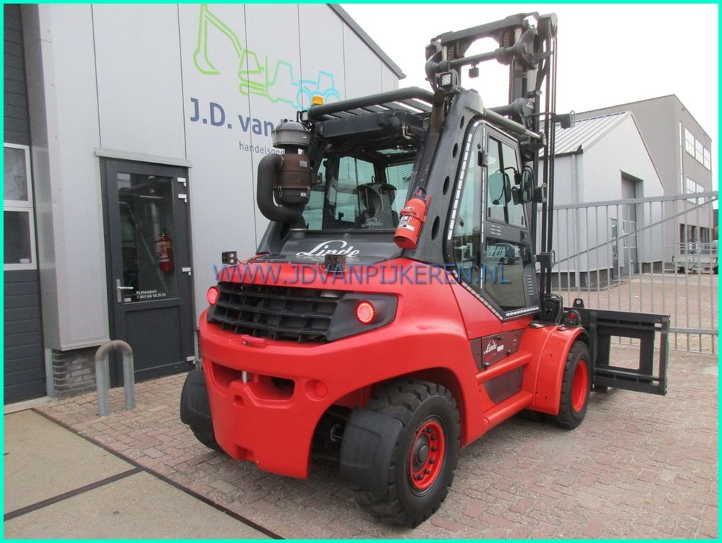 Linde H80D-03 evo 396 A/C+5x hydrauliek+sideshift+forkpositioner