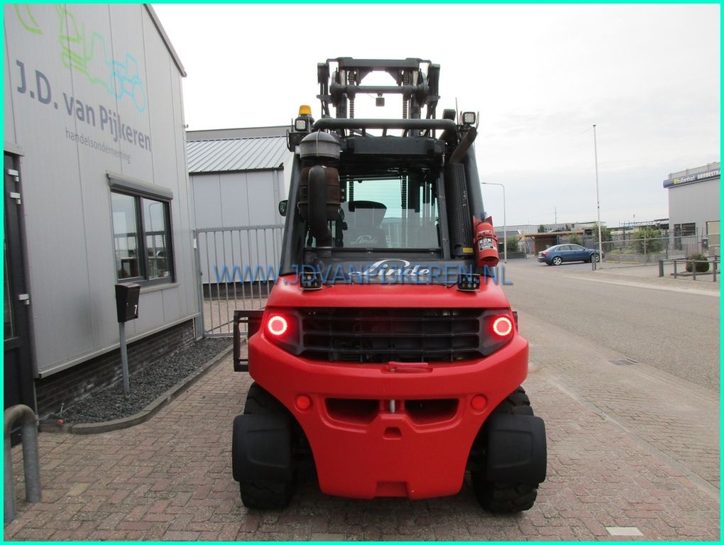 Linde H80D-03 evo 396 A/C+5x hydrauliek+sideshift+forkpositioner