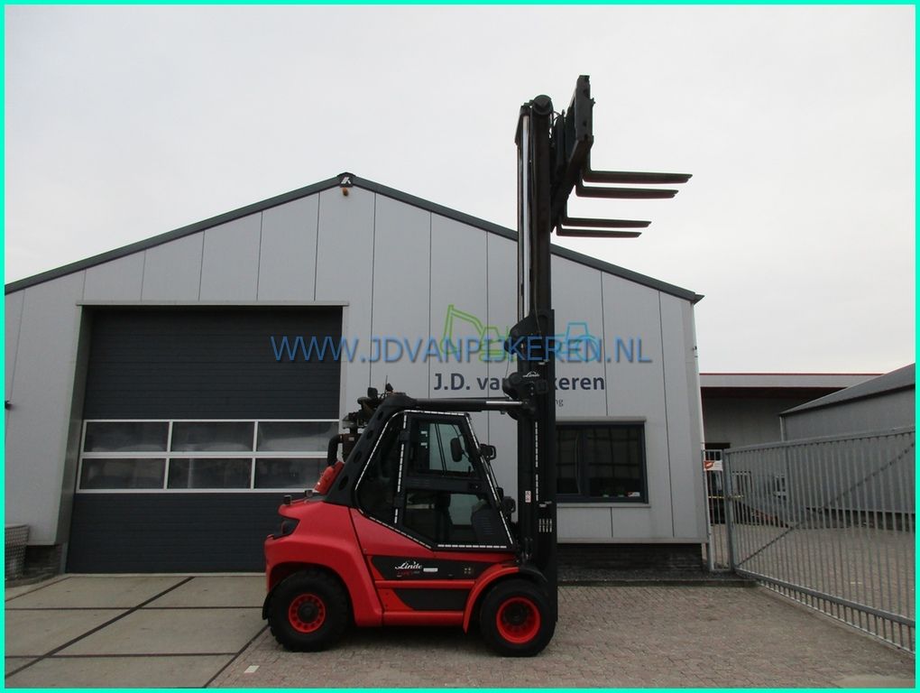 Linde H80D-03 evo 396 A/C+5x hydrauliek+sideshift+forkpositioner