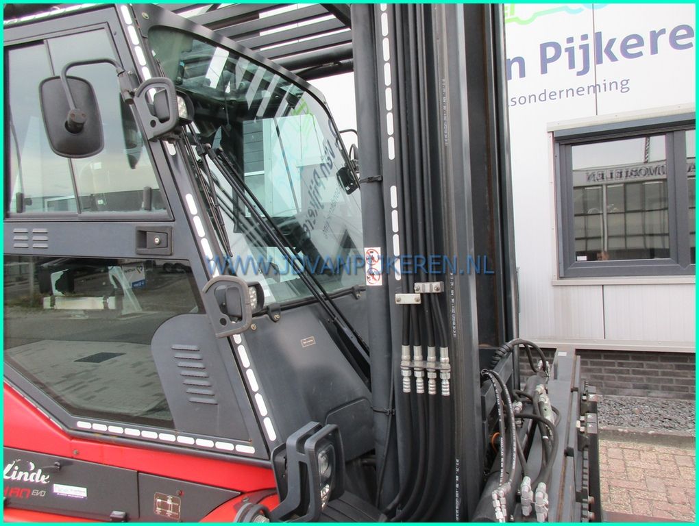 Linde H80D-03 evo 396 A/C+5x hydrauliek+sideshift+forkpositioner