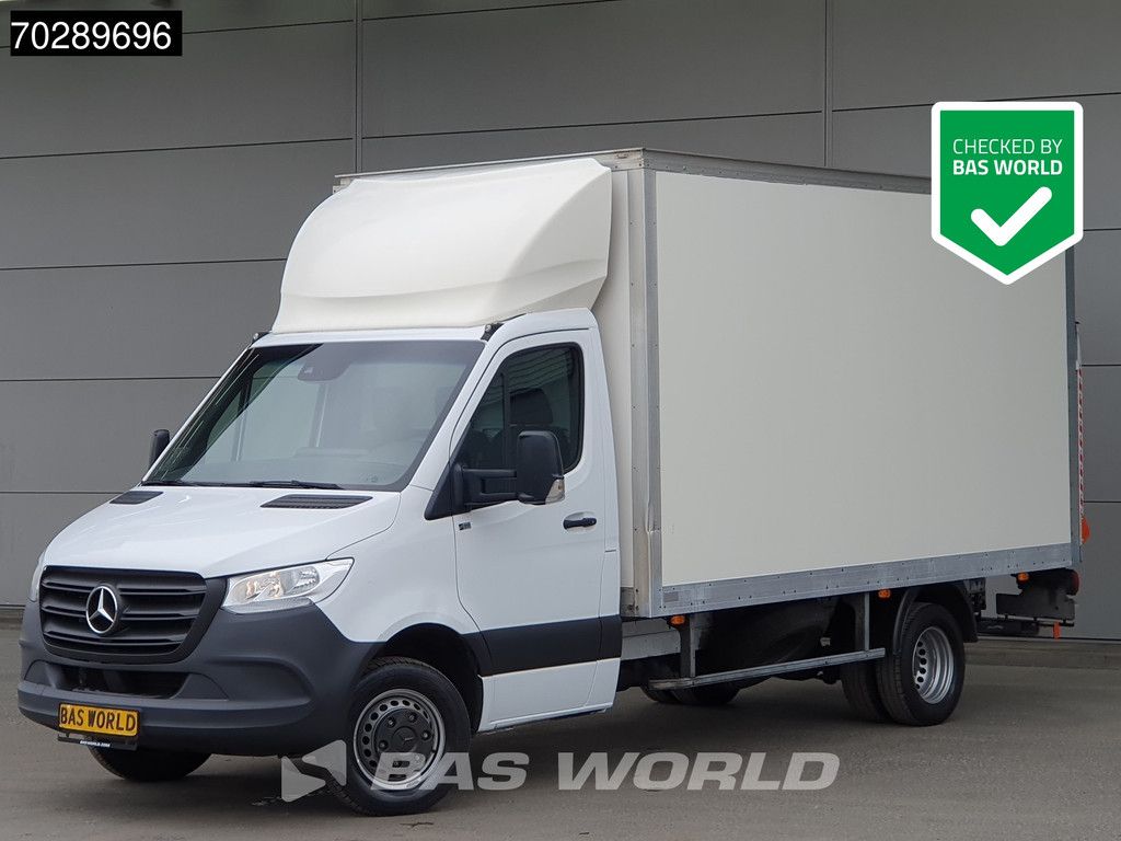 Mercedes Sprinter 515 CDI Laadklep Automaat Dubbellucht Bakwagen 150PK Airco Cruise Euro6 Meubelbak Koffer 19m3 Airco Cruise control