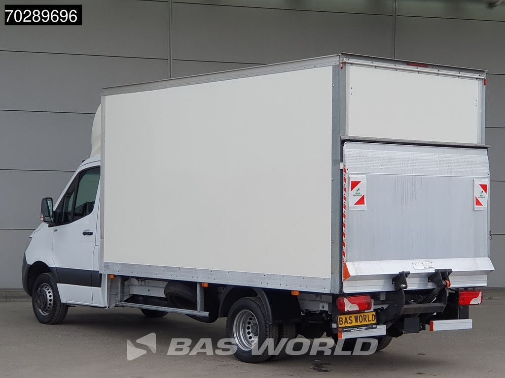 Mercedes Sprinter 515 CDI Laadklep Automaat Dubbellucht Bakwagen 150PK Airco Cruise Euro6 Meubelbak Koffer 19m3 Airco Cruise control