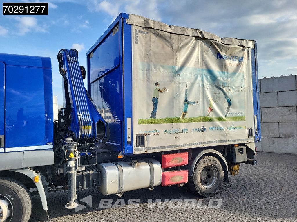 DAF LF LF 260 4X2 HIAB 111 B-2 Hiduo Crane Kran Remote control Tailgate Automatic ACC Euro 6