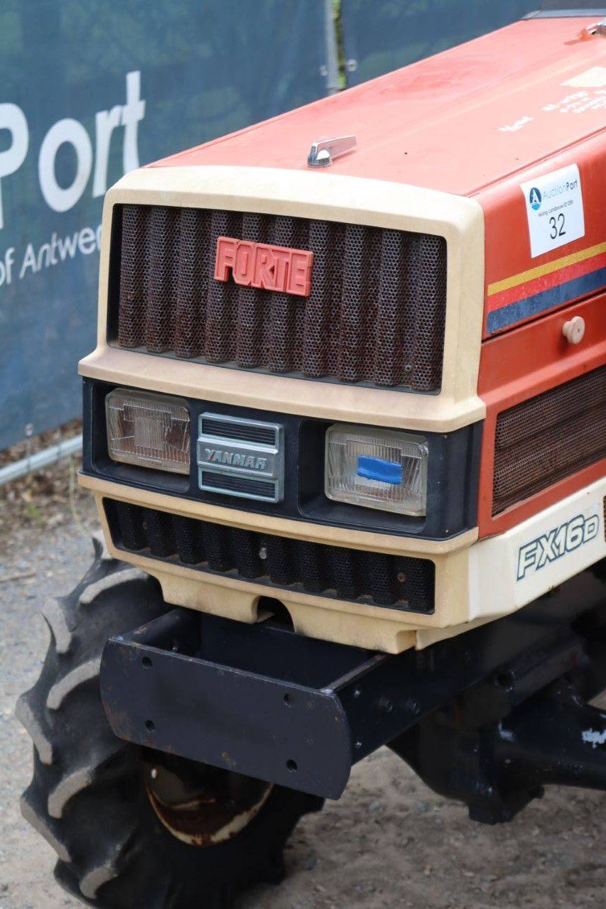 Minitraktor Yanmar FX16D Diesel 16 PS